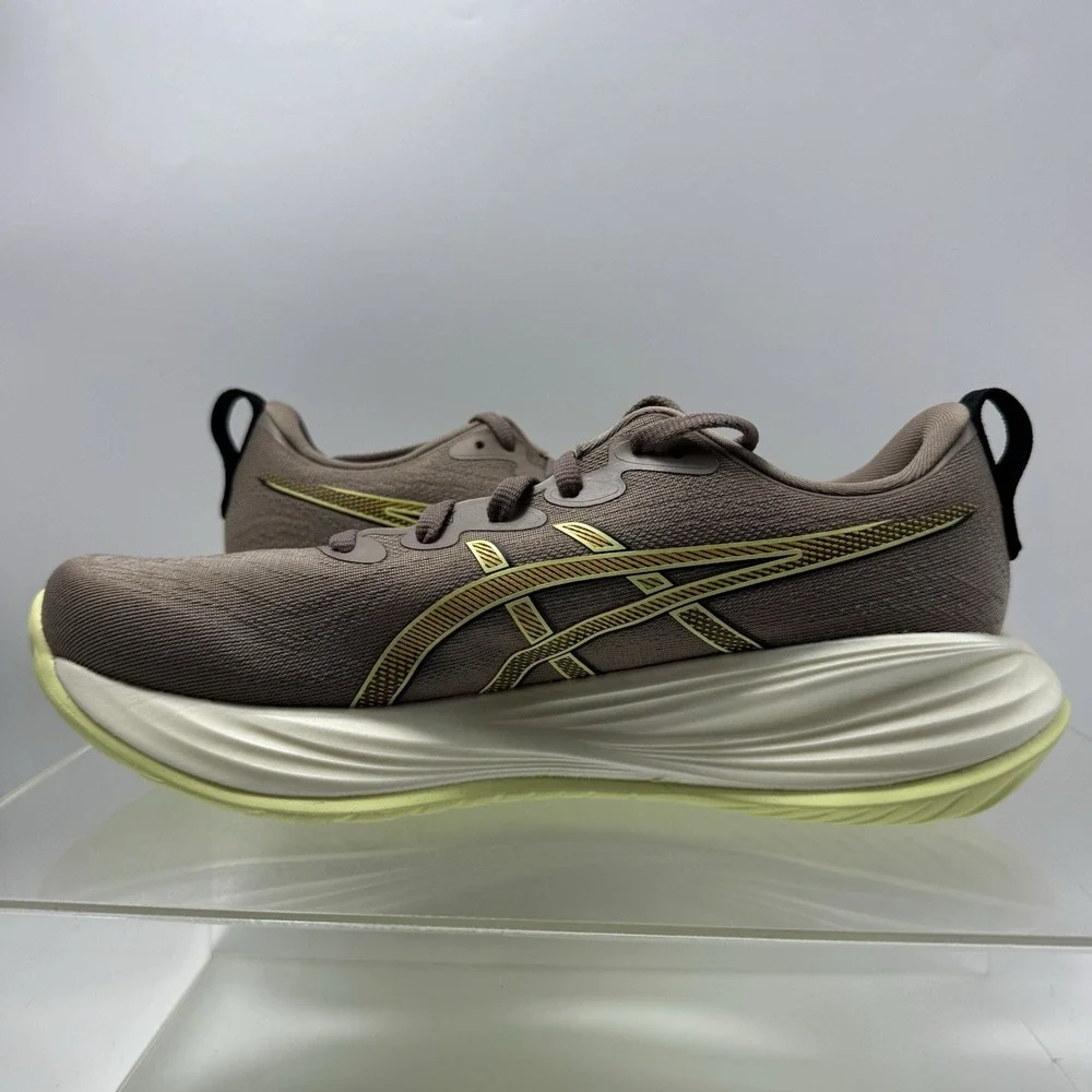 Brand New ASICS Gel Cumulus 27 Taupe Grey Black Shoe 1011B960-020 Men's Size 8.5